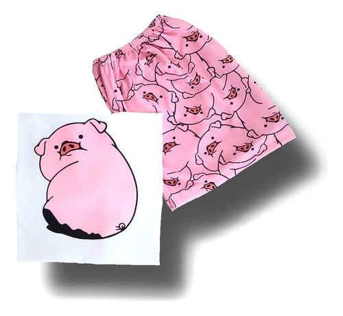 Pijama Animado Chancho Pato Modal Premium