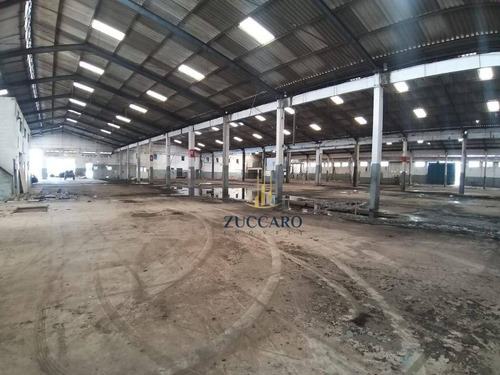 Galpão Para Alugar, 6000 M² Por R$ 70.000,00/mês - Cidade Aracilia - Guarulhos/sp - Ga1749