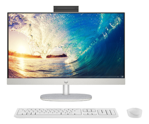 All-in-one Hp 24-cr0019la Amd Ryzen 3 Blanco