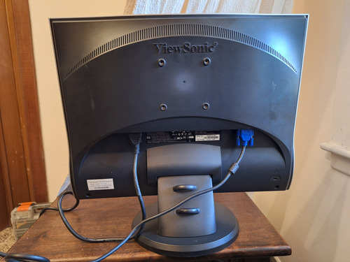 Monitor Viewsonic Vg1921wm De 19 Pulgadas Lcd Muy Sano Negro (Usado)
