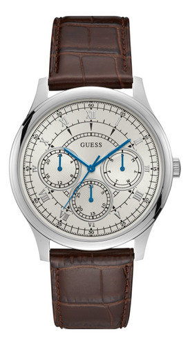 Relógio Masculino Guess Couro 92724g0gdnc2z C/ Garantia E Nf