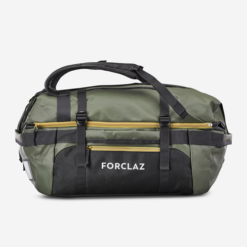 Mochila Montaña Duffel 40/60 Litros Extend 500 Caqui Forclaz