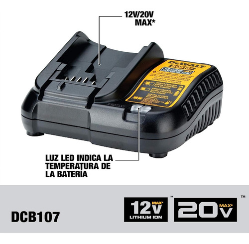 Kit Rotomartillo Llave Impacto Brushless Dewalt 20v Dck223d2 Amarillo/negro