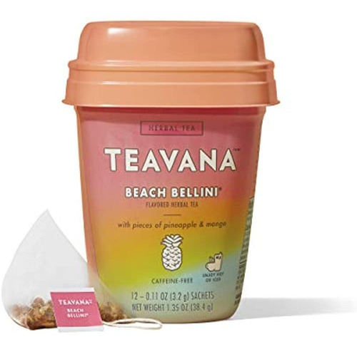 Teavana Beach Bellini, Te De Hierbas Con Trozos De Piña Y