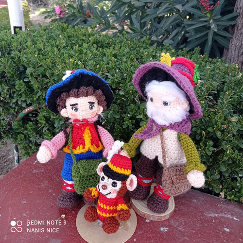 Remi Y Vitalis Set De Coleccion Amigurumi Hecho A Mano
