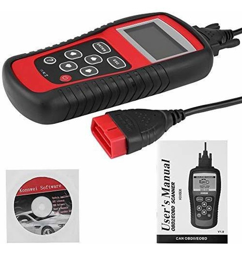 Kw808 Automóvil Escáner Diagnóstico Obd2 Ob Obdii Eobd