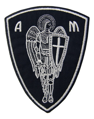 Saint Christian Arcangel San Miguel Proteccion Cruz Escudo