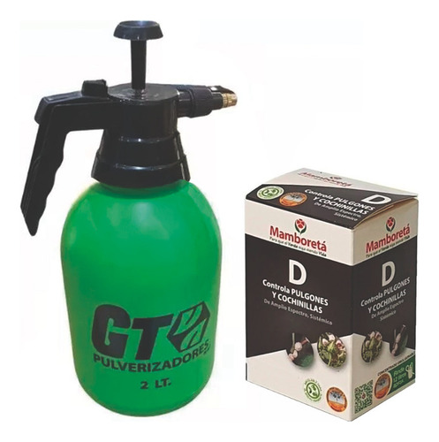 Pulverizador Garden Tools 2lt Insecticida Mamboreta D 30cc