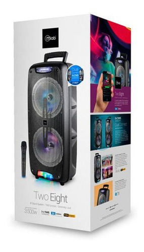 Parlante Mlab Two Eight 8 Pulgadas Bluetooth 3500w Pmpo