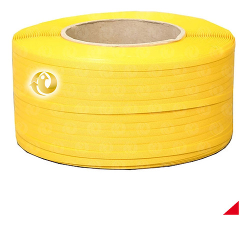 Zuncho Plastico Fino Cargas Pesadas 1800m Premium Cal 5