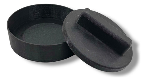 Molde Prensa Hamburguesa Paty Patties Rellenas 11cm Plástico Color Negro