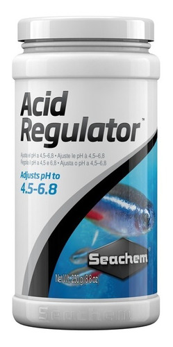 Acondicionador Regulador Acidez Seachem Acid Regulator 250gr