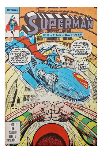 Hq Gibi Superman (5ª Série) Nº19 Outubro 1978 Excelente!