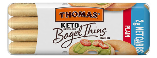 Pan Bagel Keto Thomas Delgados 8 Pz