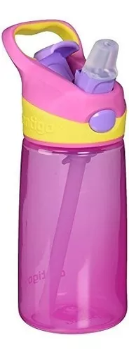 Contigo 14 oz. AutoSpout Striker Kids Water Bottle Petal Pink