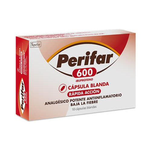 Perifar 600 Mg 10 Cápsulas Blandas