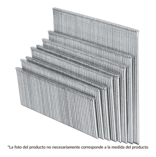 Imagen 1 de 1 de Clavos Para Clavadora Neumática 25mm (1'') Calibre 16 15010