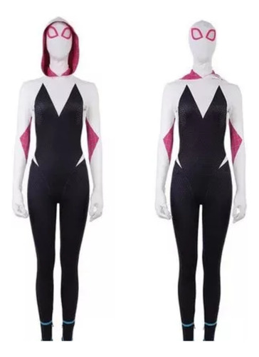 Spider Gwen Traje Cuerpo Completo Niñas