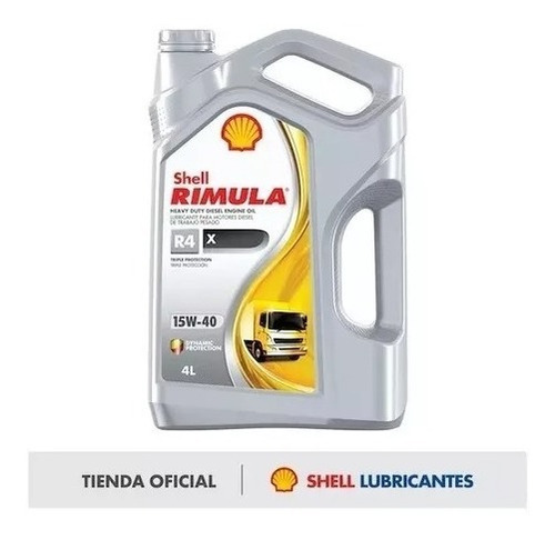 Aceite Lubricante Shell 4lts Rimula R4 X 15w-40 - Tyt