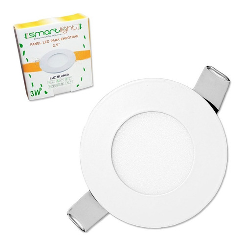 Panel Led Empotrar 3w 3 PuLG 6500k 85-277v Smartlight