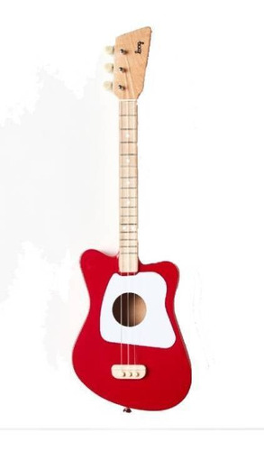 Guitarra clásica infantil Loog Loog Mini para diestros roja arce