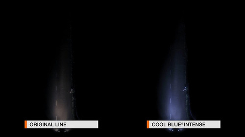 Imagem 5 de 8 de Lampada Farol H11 Osram Luz Efeito Xenon Cool Blue Intense