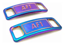 Comprar Placa Hebilla Metalica Agujetas Nike Air Force 1 Af1 Nuevas