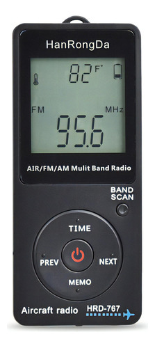 Harrongda Hrd-767 Fm/am/air - Banda De Radio Multibanda Para