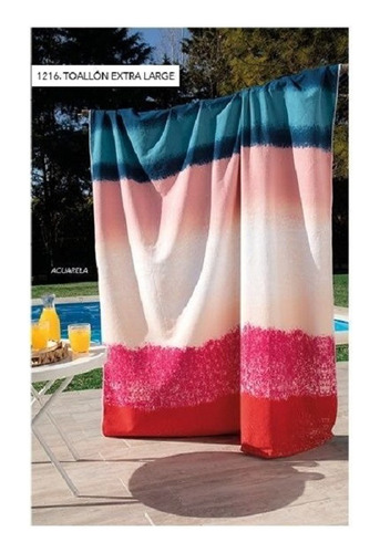 Toallon Playero Extra Grande 170 X140 Espectaculares 