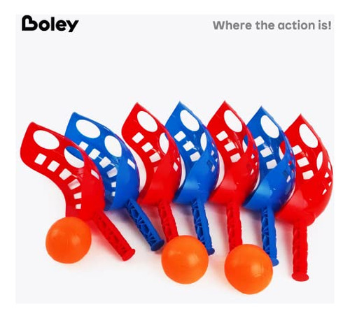 Boley 12 Piece Scoop Toss And Catch Ball Set - Colores Varia