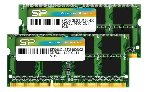 Memoria Ram 2x8 Gb Ddr3 1600mhz Sp Su016glstu160n22ah