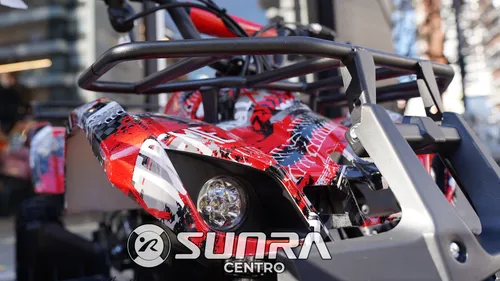 Mini Cuatri Electrico Sunra Atv 800w Niños + Casco / E