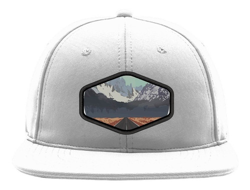 Snapback Paisaje Cordillera Gorro Bordado