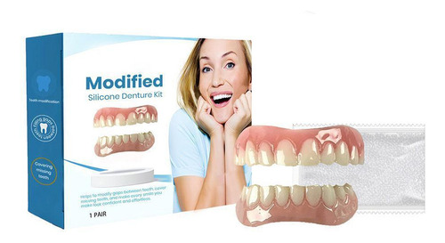 Juego De Dentaduras Postizas Reline De Silicona Para Dientes