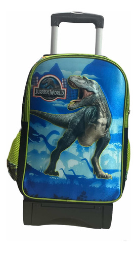 Mochila Con Ruedas O Carrito Primaria Jurassic World (Reacondicionado)