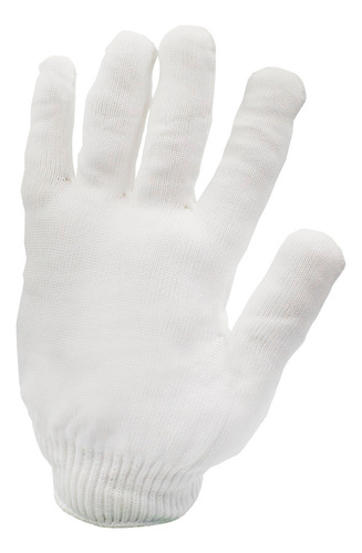 Guante De Inspeccion Blanco Unitalla Paquete De 12 Pares
