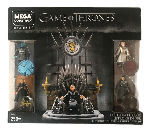 Iron Throne Game Of Thrones Mega Construx Trono De Hierro