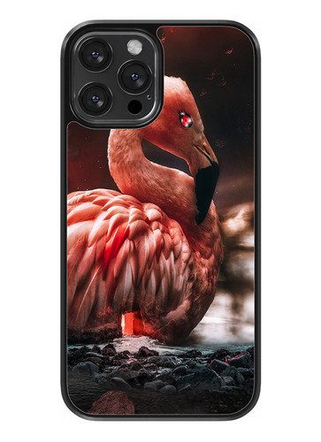 Funda Diseño Para iPhone Siluetas De Flamencos  #1