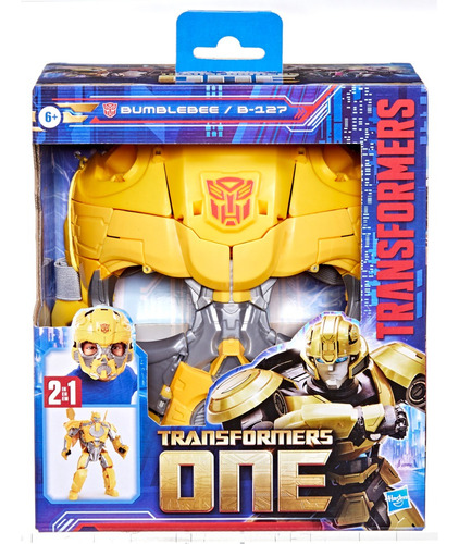 Figura De Acción Y Máscara Transformers One Bumblebee B-127