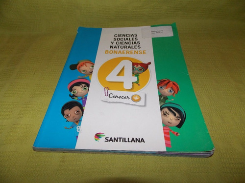 C. Sociales Y C. Naturales Bonaerense 4 - Santillana 