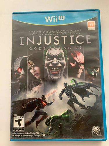 Injustice Gods Among Us Nintendo Wii U (Usado)