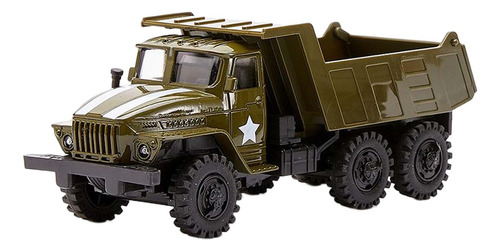 Escala 1:50 Diecast Convoy Truck Pull Back Toy Simulación