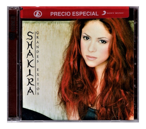 Shakira - Grande Exitos - Disco Cd + Video Cd (15 Canciones)