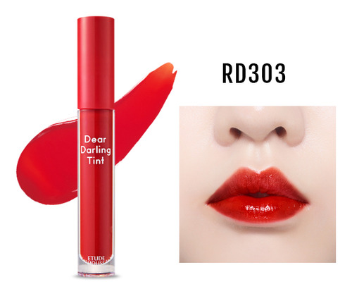 Etude House Dear Darling Tint Rd303 Color Rojo