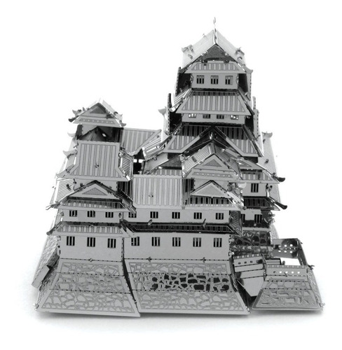 Arquitectura - Castillo De Himeji Puzzle 3d Metal Model