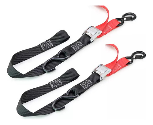 Eslingas Tie Downs Moto Bi Color Calidad