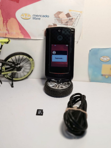 Motorola V9 Telcel (ferrari) Detalle!! Leer Descripcion? Negro (Usado)