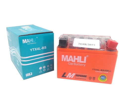 Bateria Mahli Ytx4l-bs Gel Um