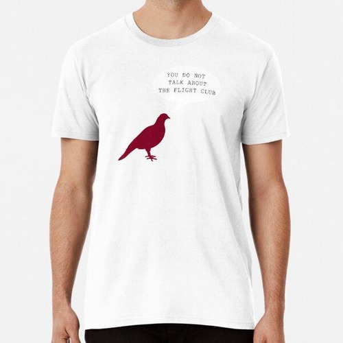 Remera The Flight Club, Burgundy Algodon Premium