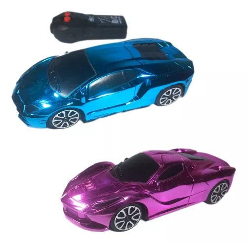 HyiFMY Model Build Carros, modelos de veículos rosa, controle remoto, carro,  esportes, carro, lata de um botão, abridor de porta, menina, requintado,  brinquedo, presente, roxo, princesa, Queen, carro, modelo, L31XW14,5XH7CM  (cor: roxo) 